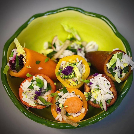 Stuffed Peppers - Please note this Item item is only available for local pick up or delivery.