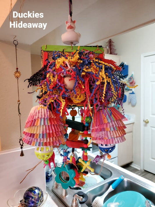 Duckies Hideaway - Small Bird Toy