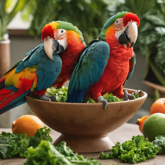 Feathered Friends' Feast: Why Leafy Greens Are a Parrot's Best Pal!